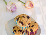 Muffins croustillants aux cranberries