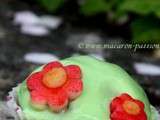 Cupcakes de printemps : fraise, verveine et chocolat blanc
