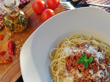 Spécialités italiennes : Tiramisu, Spaghetti Bolognaise