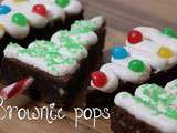 Brownies au chocolat ultra moelleux de Noël | Tree Brownies pops |
