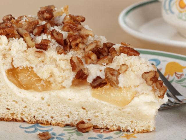 Gâteau au café au fromage à la crème