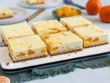 Gâteau au fromage blanc ▷ aux mandarines | gâteau en feuille simple