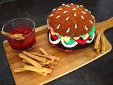 Gâteau Burger Whopper de Burger King | Burger cake