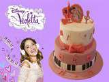 Gâteau Violetta pâte à sucre – Tutoriel