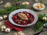 Mousse de nougat à la ▷ Gelée de Noël | Desserts pour Noël