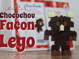 Robot en chocolat façon Lego – Chocochou Kitchen Trotter