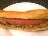 Hot dog aux oignons