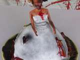 Gâteau Barbie zombie