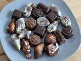 Mini brownies aux chocolats de Noël de Ciorane