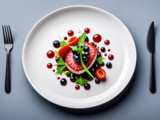 Réaliser un plat monochrome sans couleur