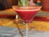 Cocktail girly fraises-framboises