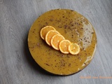 Gâteau miroir chocolat-orange {un délice à ig bas}