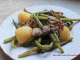 Salade liégeoise (haricots, pommes de terre...)