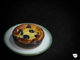 Clafoutis ricotta-myrtilles