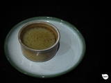Crème caramel à la banane