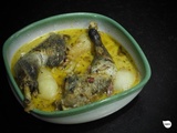Cuisses de pintade à la poire