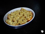 Faux crumble abricot-banane