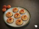 Gâteaux moelleux abricot-ricotta-cacahuète