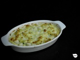 Gratin poireaux, Saint-Jacques