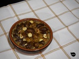 Gratins de mirabelles aux noisettes