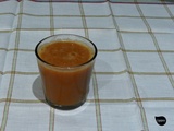 Jus carotte, concombre, poivron, raisin, pomme