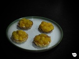 Mini tartelettes mirabelle-coco