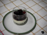 Pannacotta aux figues rôties