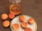 Petits gâteaux moelleux chèvre-miel-abricot