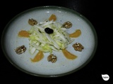 Salade d’endive et sa vinaigrette à l’orange