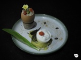 Salade de semoule de couscous en coquille d’œuf