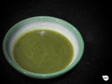 Soupe aubergine, courgette, patate douce au Soup&Co
