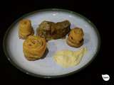 Tartelette rose de butternut et son houmous
