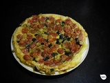 Tatin tomates cerises, courgette, tartiflard