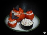 Tomates farcies froides aux herbes du jardin
