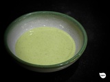 Velouté froid de petits pois