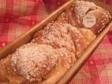 Brioche Russe - recette cap pâtissier - Grain de sucre ou pépites de chocolat