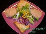 Salade gourmande foie gras
