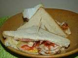 Caesar club sandwich
