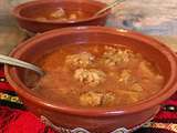 Chorbet Lahmé (soupe de boulettes du Liban)