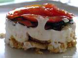 Cheesecake salé tomate-courgette