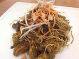 Pad thaï poulet-carottes-pousses de soja
