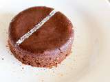 Gâteau au chocolat juste coulant de Philippe Conticini