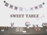 Kit sweet table « Glamour & Girly »