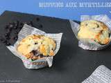 Muffins aux myrtilles… les meilleurs