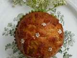 Muffins aux fleurs de sureau et au miel