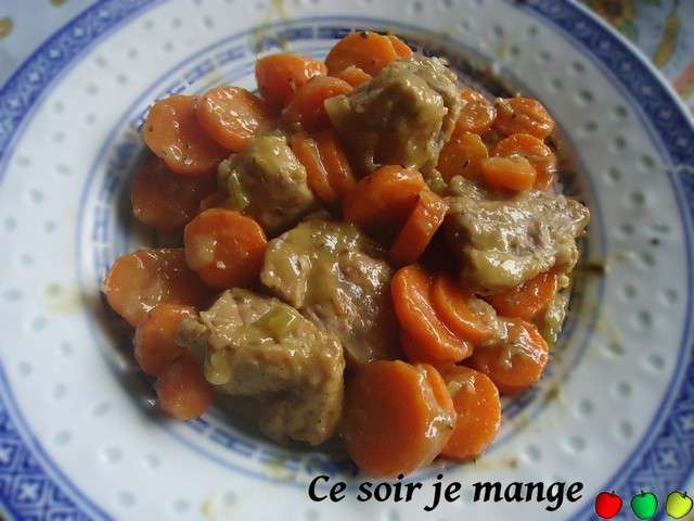 Les Meilleures Recettes de Sauté de veau aux carottes