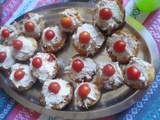 Cupcakes thon, tomates cerises