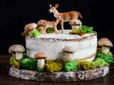 Naked Cake forêt enchantée (gâteau de Savoie et crème mascarpone)