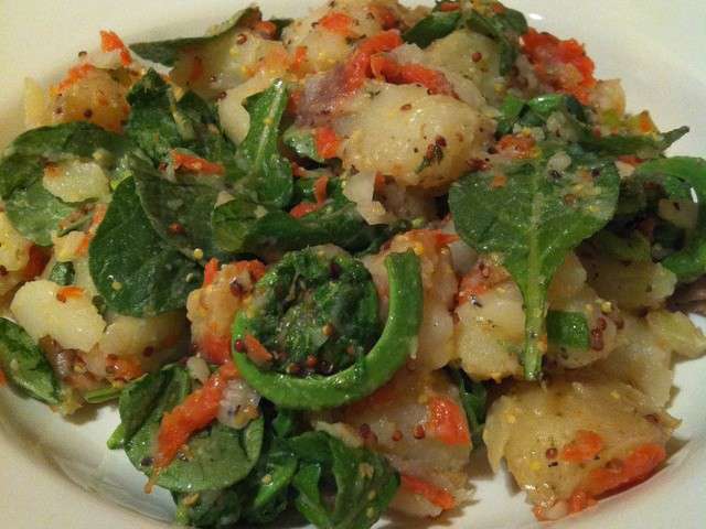 Recettes de Salade de pomme de terre et Saumon fumé