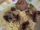 Cookéo : Crépinettes aux champignons sur fond de veau